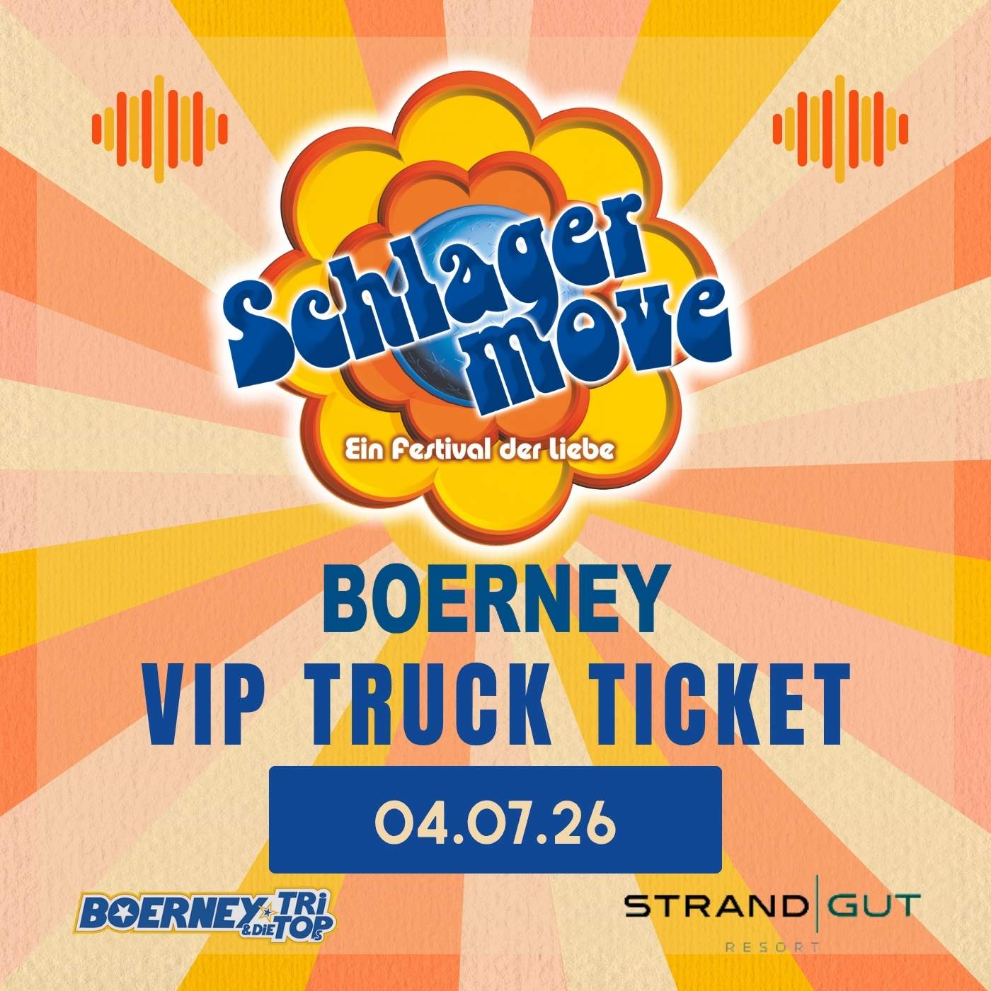 TRUCKticket 26 Boerney Boerney Truck Schlagermove 26